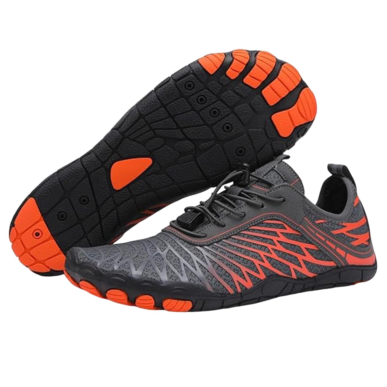 Hike Barefoot Shoes for Women Men with Wide Toe Box, Healthy & Non-Slip Breathable Waterproof Footwear, Beach Swim Surf Water Shoe, Comfort Wear Hiking Training Running Shoes