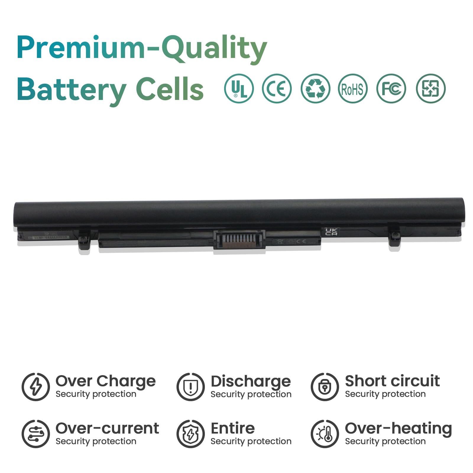 PA5212U-1BRS Batería para Toshiba Satellite Pro Portege A30-C A30-D-10E A40-C A40-D A50-C A50-D A50-E R40-C R50-B R50-C R50-D Tecra Z50-C Z50-D Z50-E A40-C A40-D C40-C C40-D C50-B C50-C C50-D C50-E