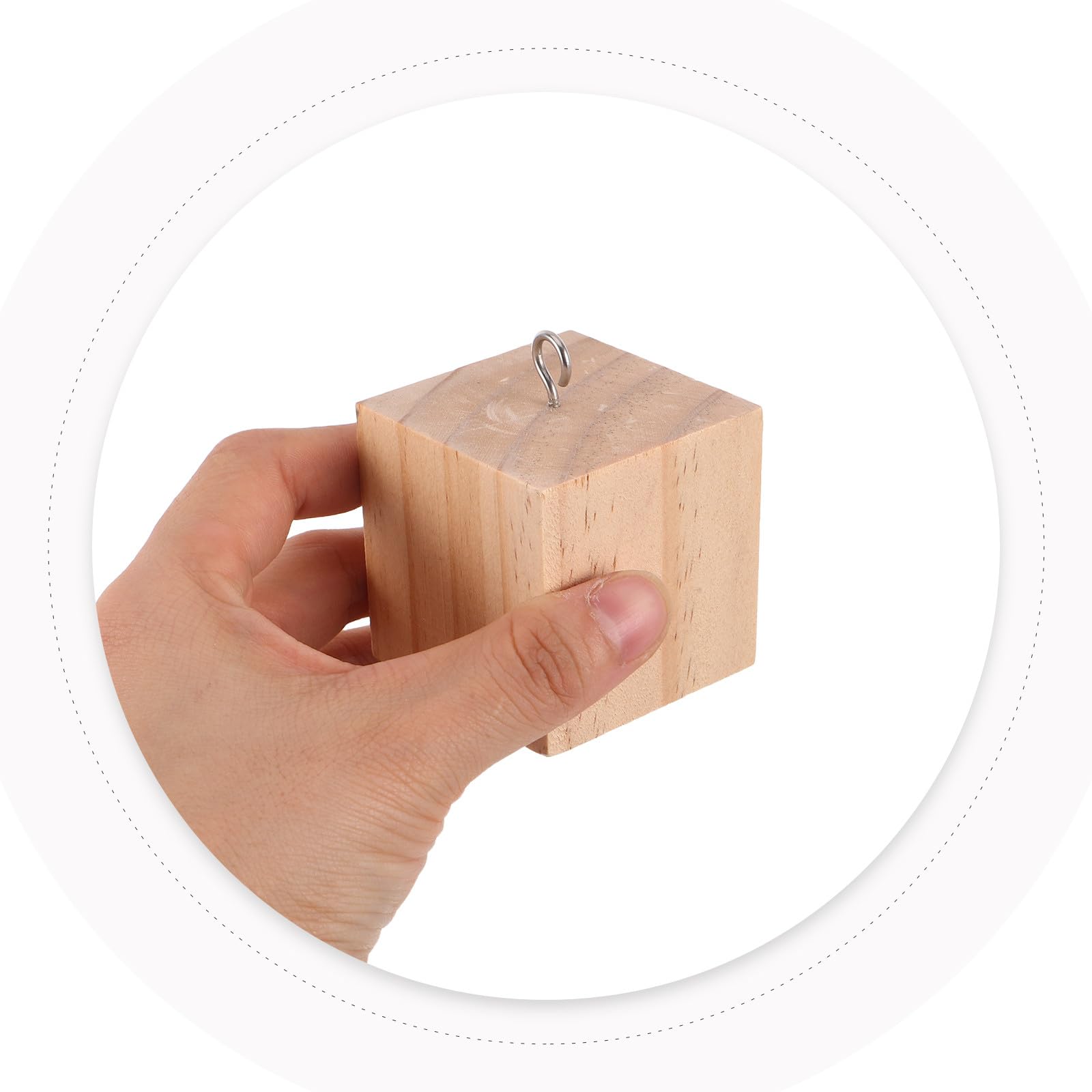 Cabilock 1 jeu de cubes de densité : blocs de métal en aluminium, fer et cuivre – Kit d’expérimentation physique pour la mesure de la densité et l’enseignement en laboratoire scientifique