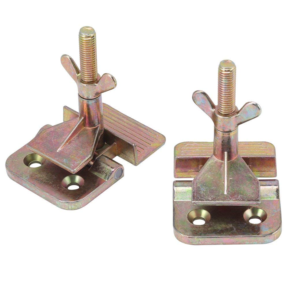 Metal Screen Frame Butterfly Hinge Clamp, 2 pcs/Set Silk Screen Printing DIY Hobby Tool