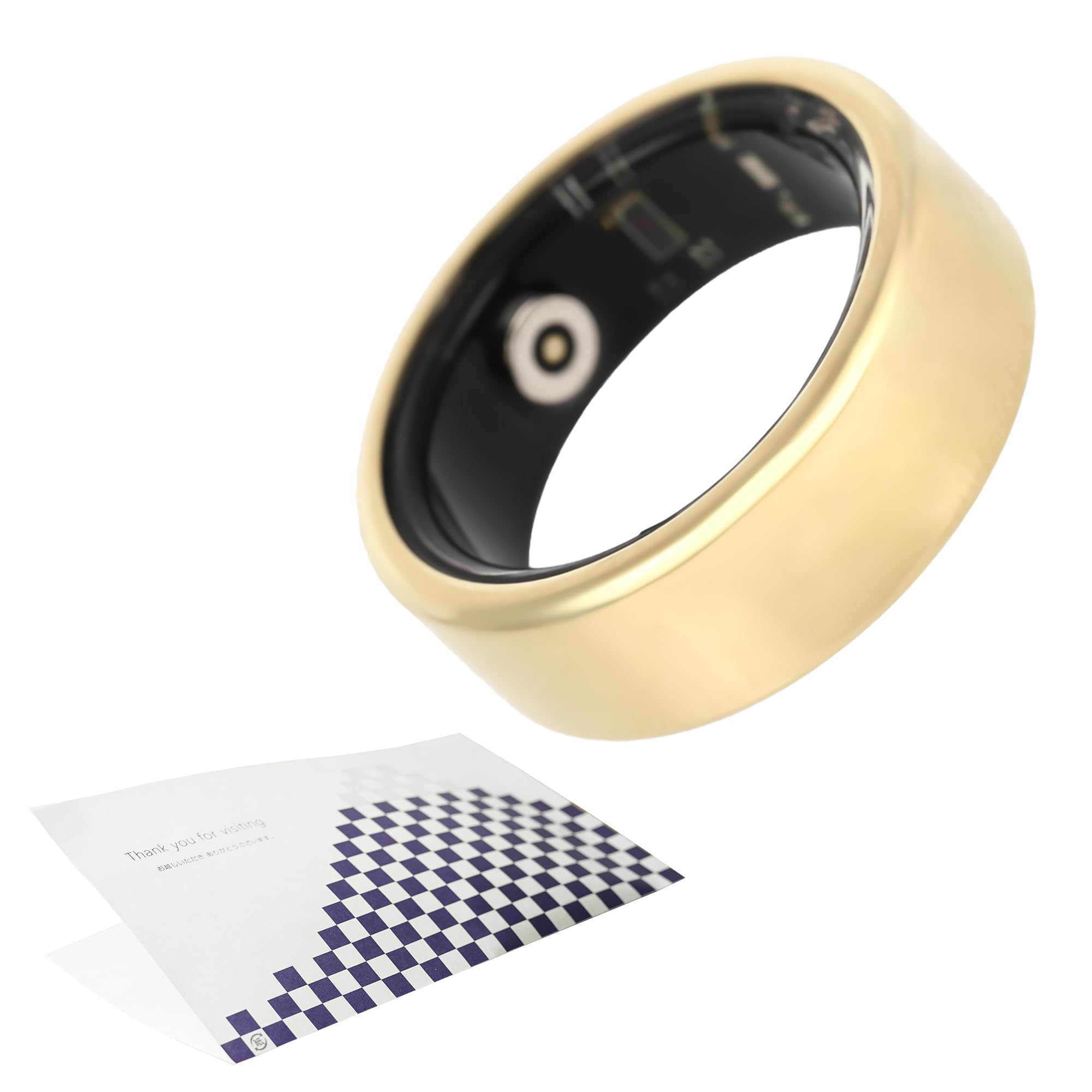 Wow Ring運動から睡眠まあなたのコンディションを可視化するスマートリング Amazon.co.jp: Wow Ring（Silver）＆おもてな紙セット スマート