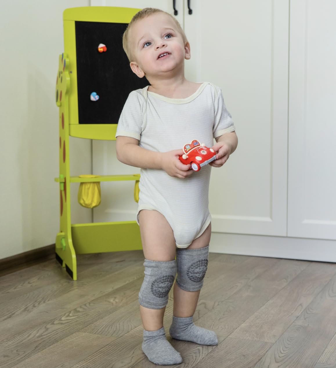 Simply Kids Calcetines Antideslizantes Bebe (5 Pares) Calcetines Antideslizantes Niño de 1 a 7 años Niña Infantiles