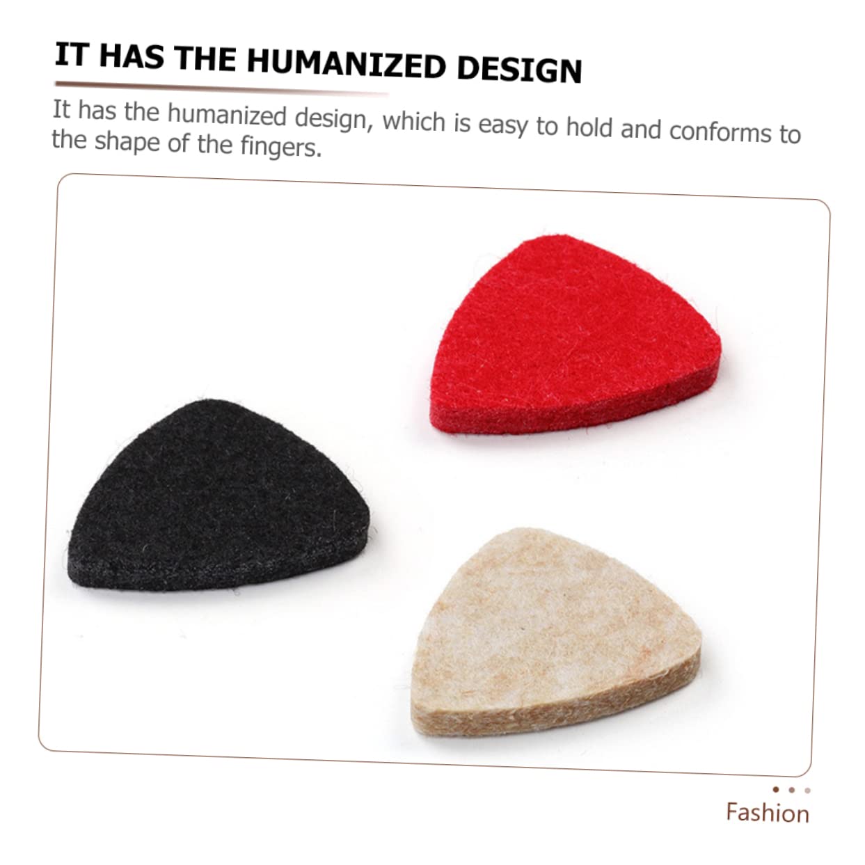 WHYHKJ Lot De 8 Médiators En Feutre De Laine Pour Ukulélé - 8