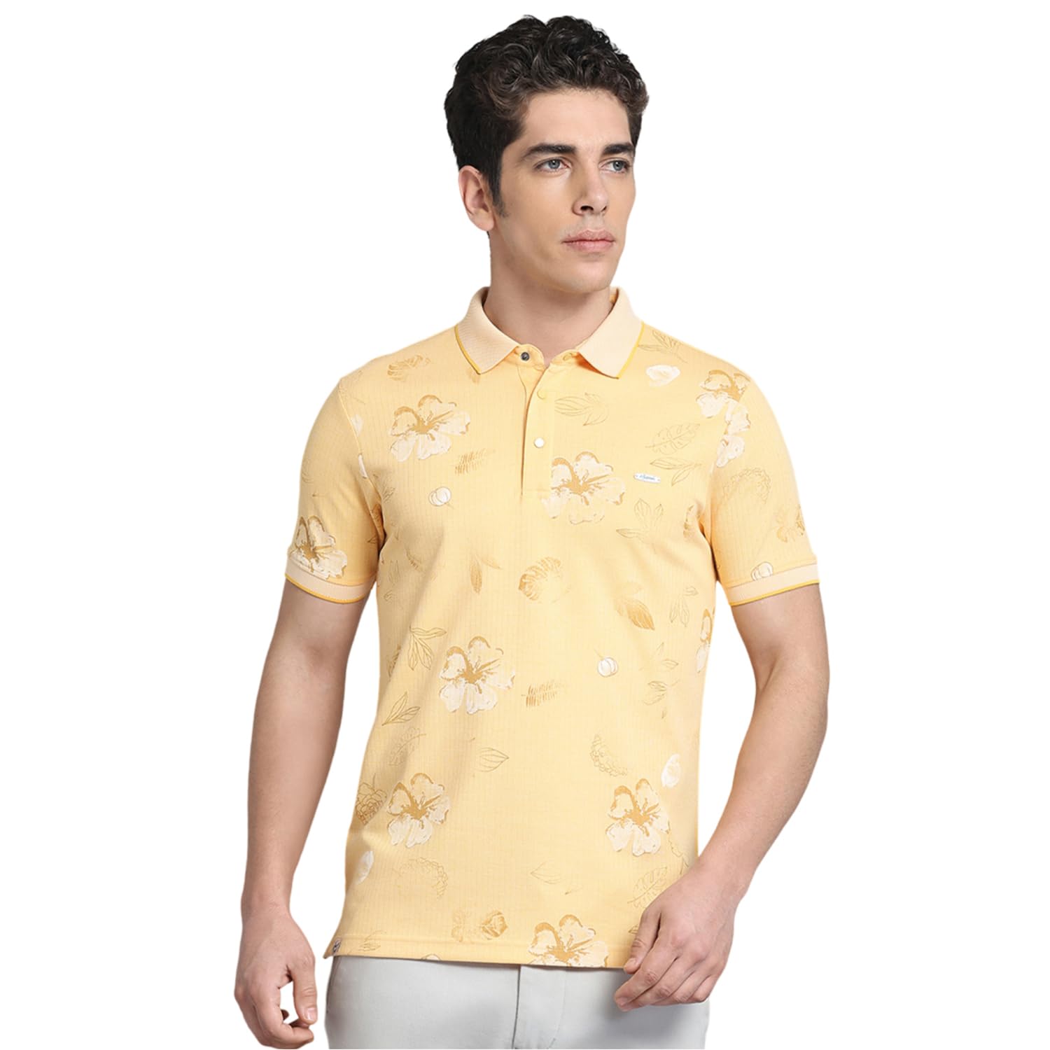 monte carlo Men's Regular Fit Polo T-Shirt | Half Sleeve | Printed Collared Tee | Casual Everyday Wear | Stylish & Comfortable Tshirt for Men-picture-27