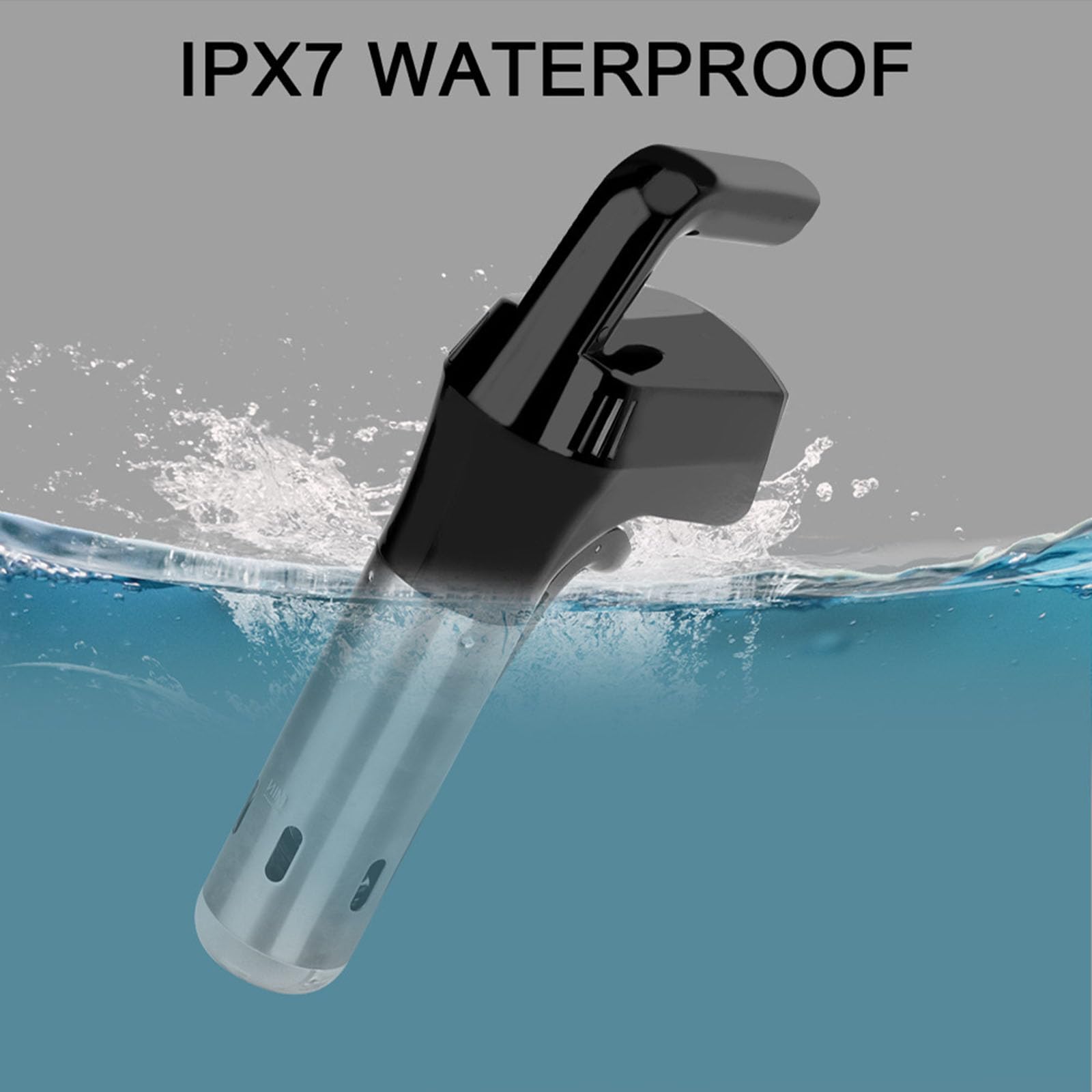 Kuchenka Sous Vide, Precyzyjna maszyna Sous Vide o mocy 1800 W, Wodoodporność IPX7, Sterowanie za pomocą aplikacji Wi-Fi, Cyrkulator zanurzeniowy z dokładną temperaturą i regulowanym zaciskiem