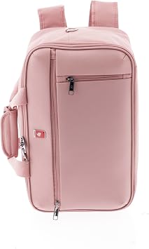 GLADIATOR Arctic Soft Collection 3-Way Travel Bag Warm Pink. Imported from Spain.