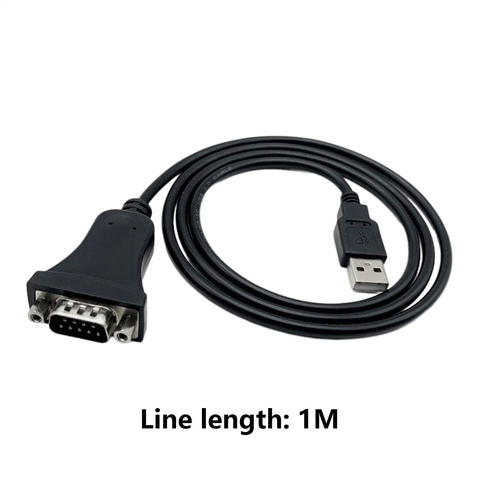 Cavo Convertitore RS232 USB - Adattatore Seriale DB9 9 Pin | Connettore Femmina, Compatibile con Stampanti e PC, Chipset Prolific ad Alte Prestazioni per Informatica ad Alte Prestazioni