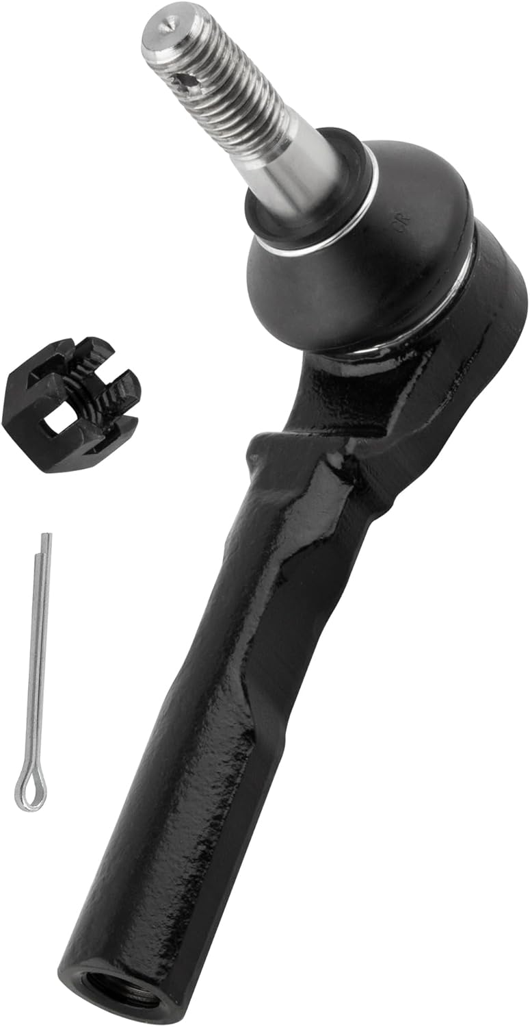 2Pcs Front Outer Tie Rods End Links Fit For GMC Savana 1500 & For Chevrolet Express 1500 2003-2014, Express 2500/Savana 2500 2003-2005 (7300LB GVW) Models w/Rack & Pinion Replace# ES80311