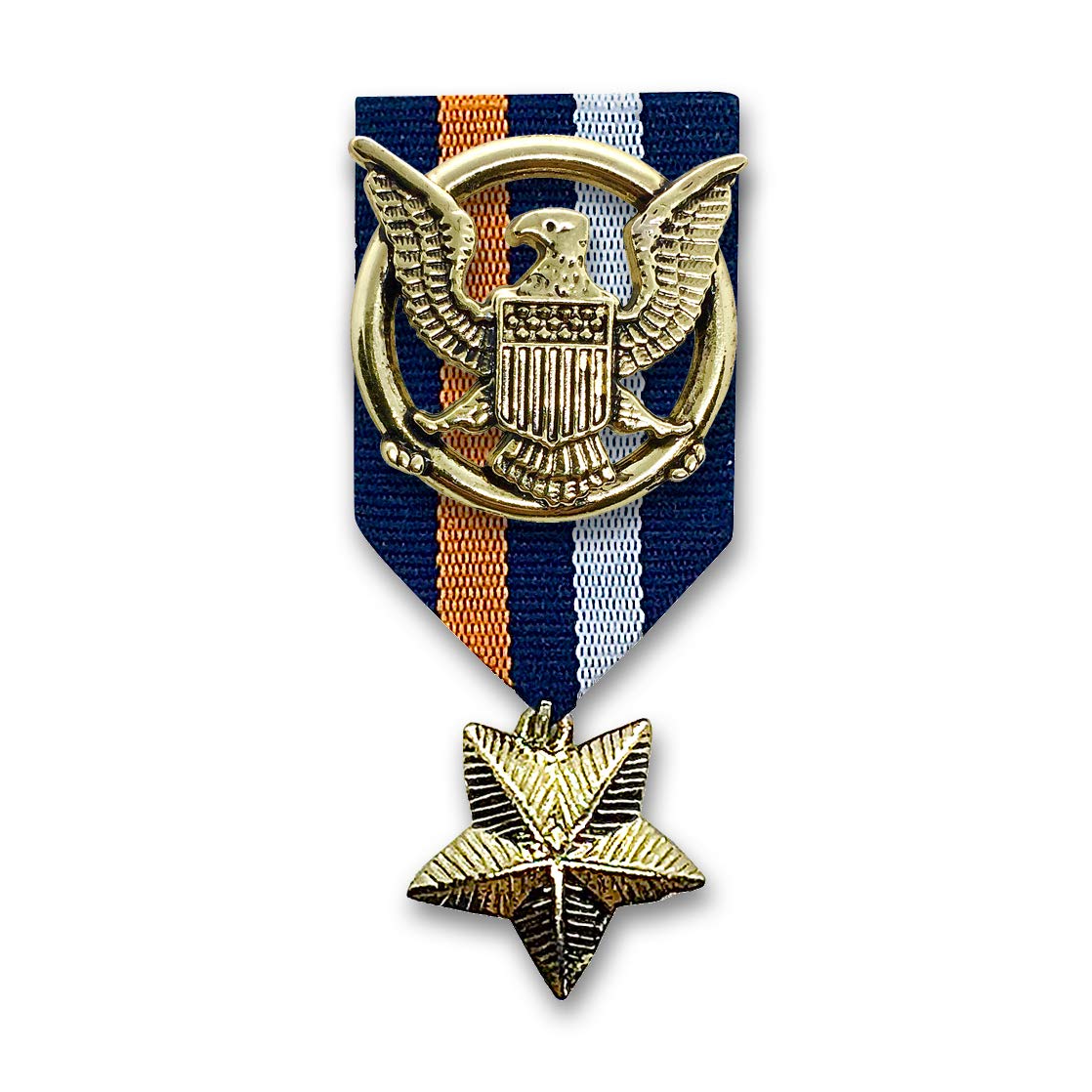 FURE Fabric & Metal Eagle Button Badge Brooch (Antic Golden) for Men & Women (B0852X1NWD) Amazon Price History, Amazon Price Tracker