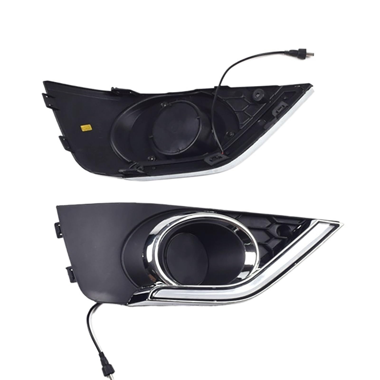 MEIZIYU LED DRL Front Bumper Fog Light Fit For BR-V BRV 2015-2017 Day Daytime Running Lamp Light Driving Turn Signal Light światła do jazdy dziennej do samochodów