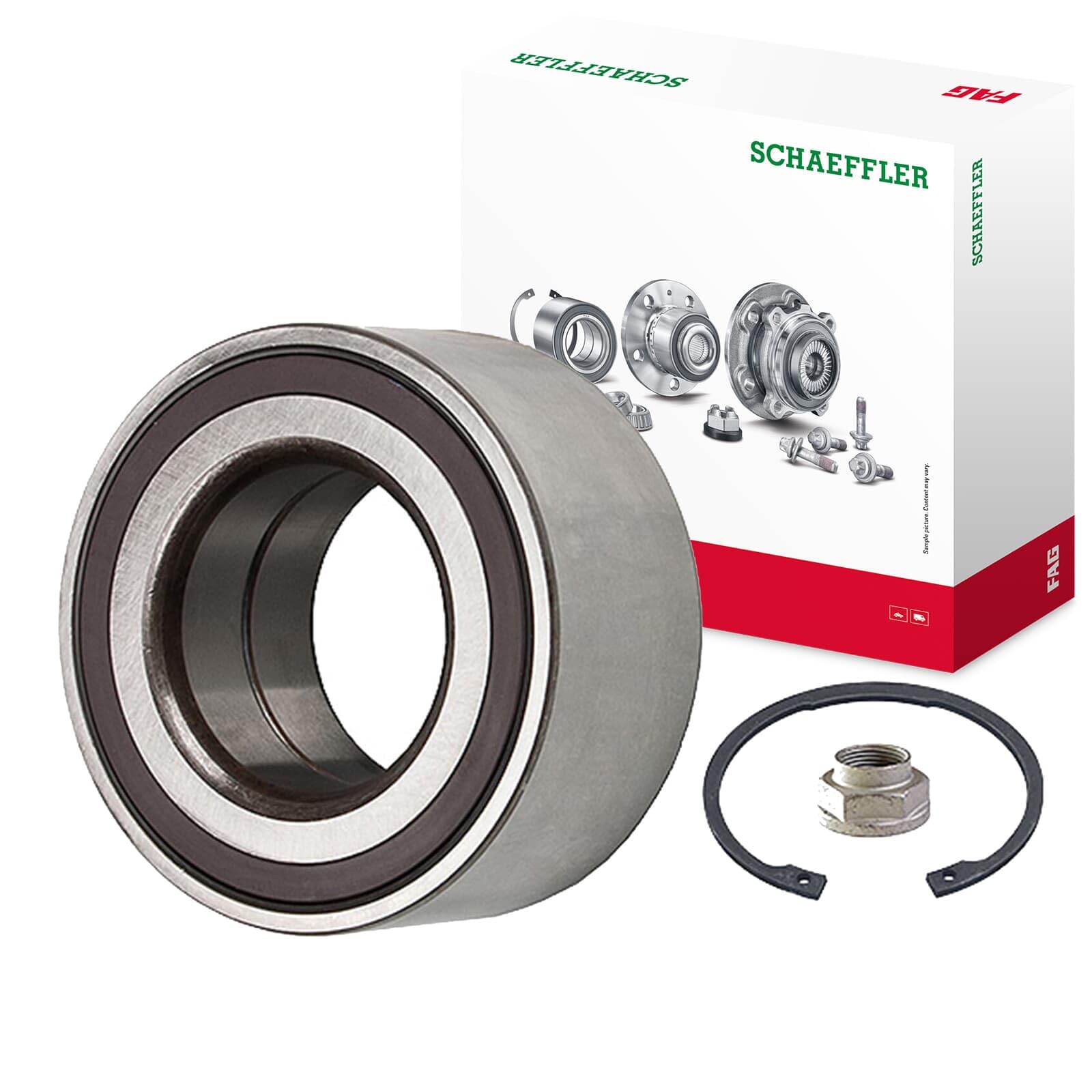 FAG Kit cuscinetto ruota 713623490 Compatibile con: FIAT SEDICI, SUZUKI SWIFT III, SWIFT IV, SX4, SX4 S-CROSS, SX4 Stufenheck, VITARA