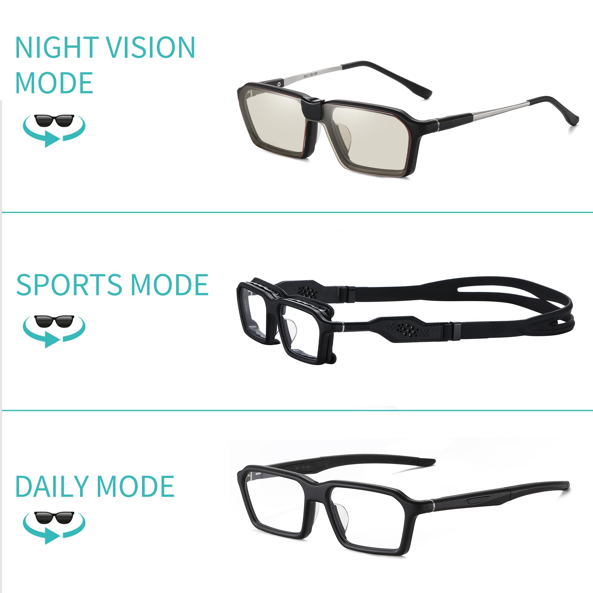 SooGree Okulary sportowe dla mężczyzn kobiet koszykówka piłka nożna sportowe gogle przeciwmgielne kolizja do noszenia okulary