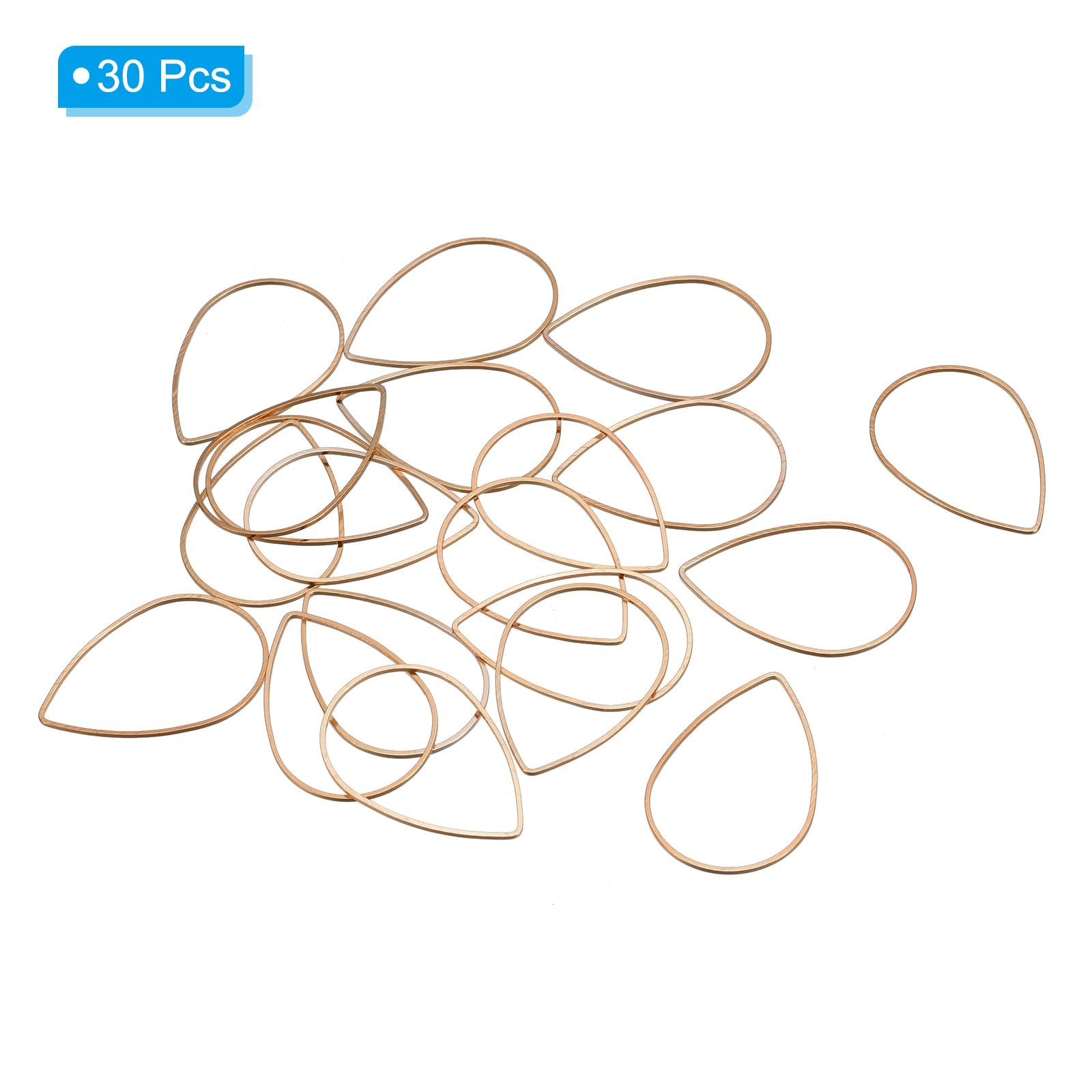 PATIKIL Beading Hoop Earrings - Image 3