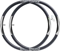 2 camere de bicicletă YunSCM auto-etanșante, groase, 28-29 inchi, 57-64 622, 28-29x2.125 2.25 2.30 2.35 2.40, ventil AV 32 mm 1