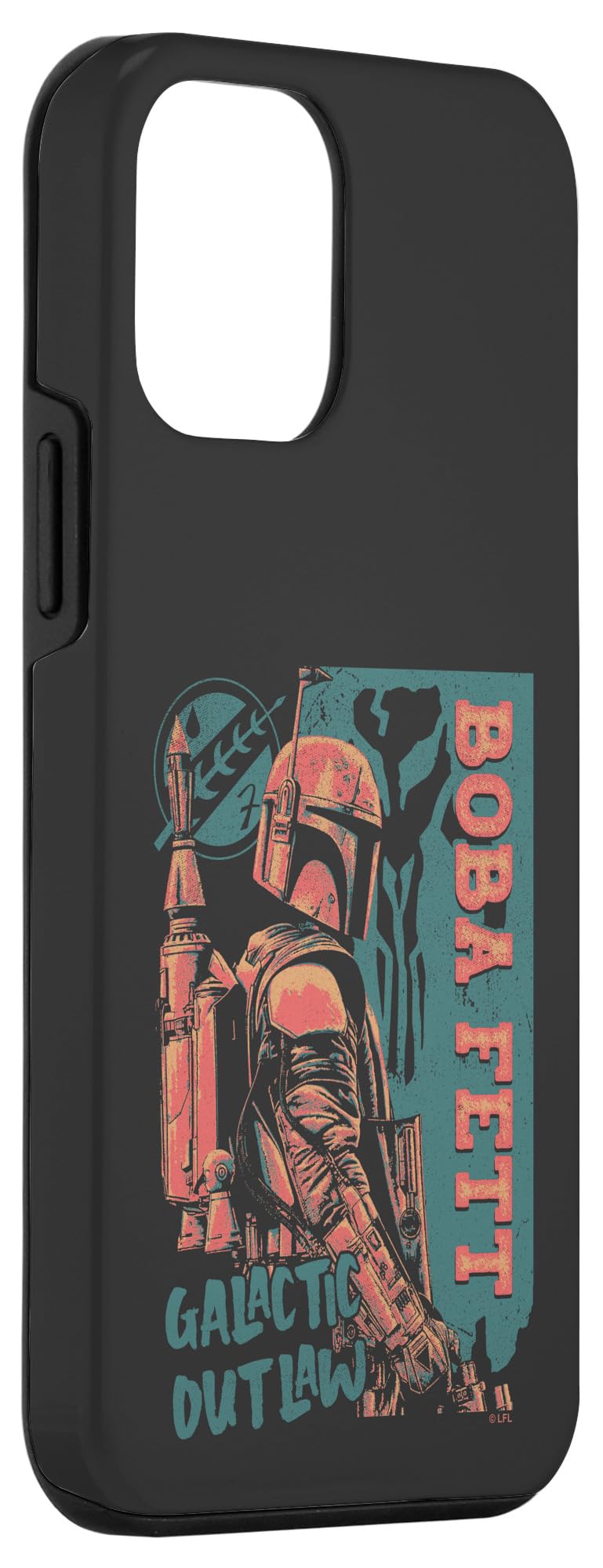 iPhone 12 mini Star Wars: The Book Of Boba Fett Galactic Outlaw Poster Case