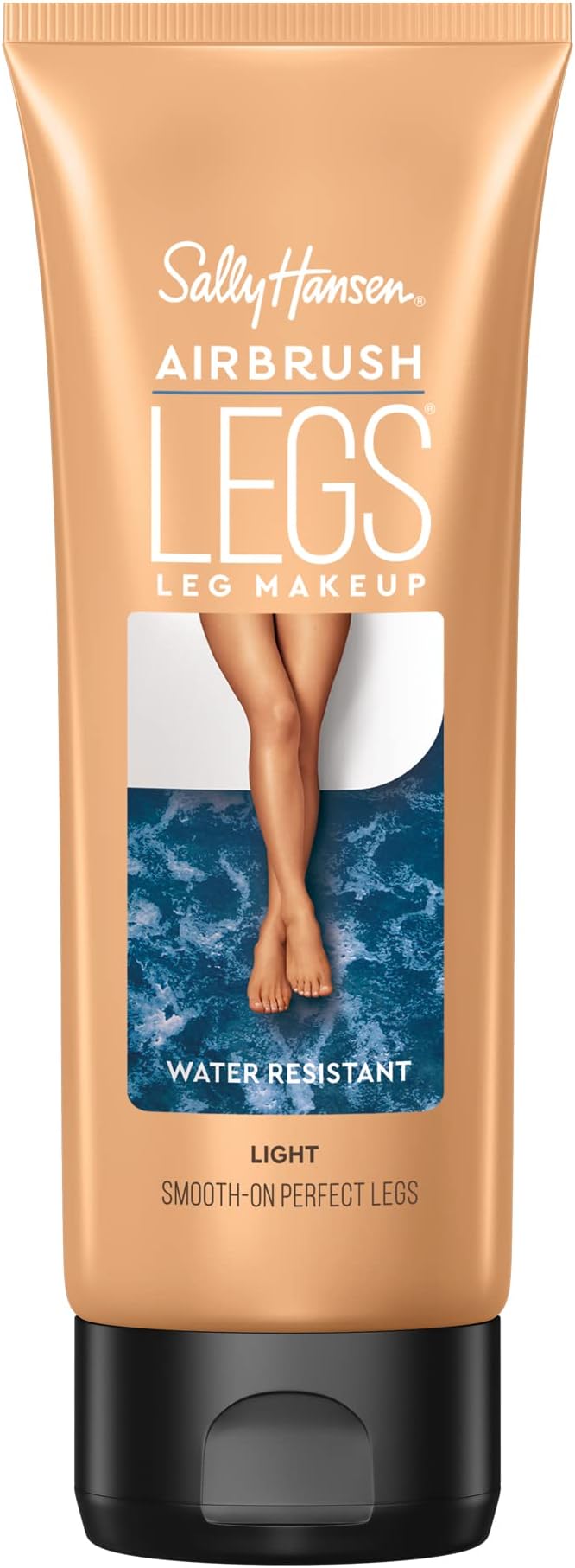 Sally Hansen Airbrush Legs Instant Tan Lotion, Water and Transfer Resistant Formula, Light Weight with Full Coverage Effect, Light, 118ml