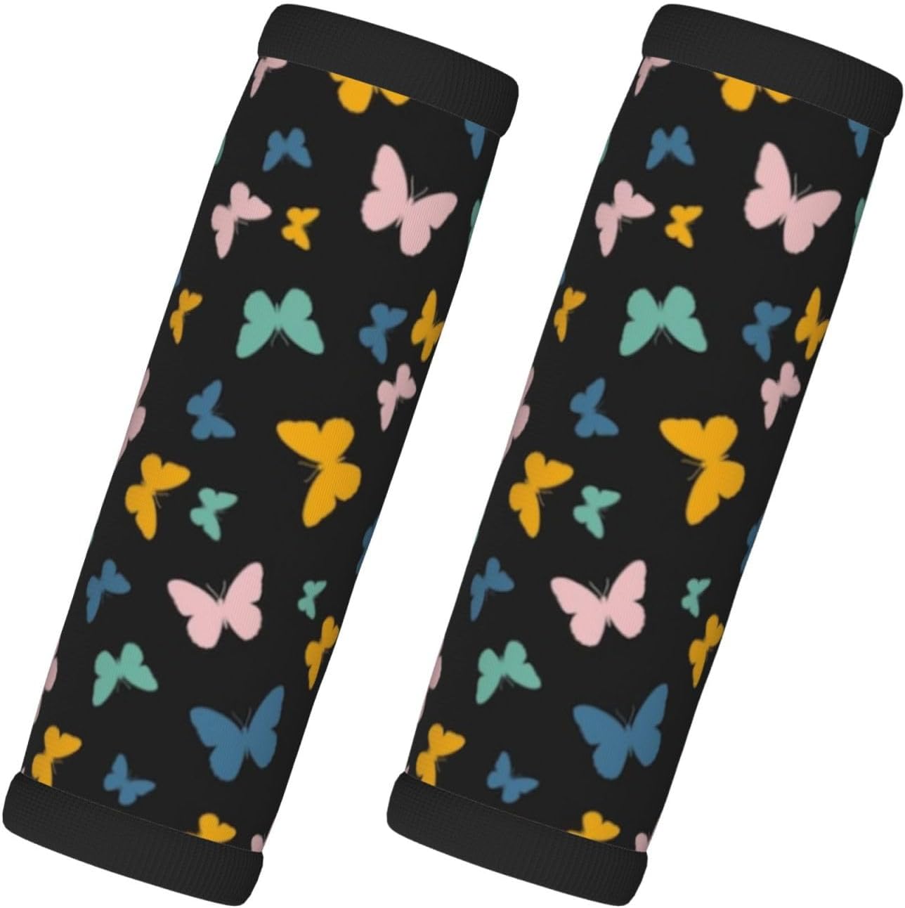 2 Pcs Luggage Handle Wraps for Suitcase, Butterfly Comfort