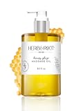 Honey Glaze Massage Oil, 8.5 oz | Body Oil with Sweet Honeycomb & Natural Oils | Non-Sticky, Moisturizing, Doubles as Aromatherapy Body Oil