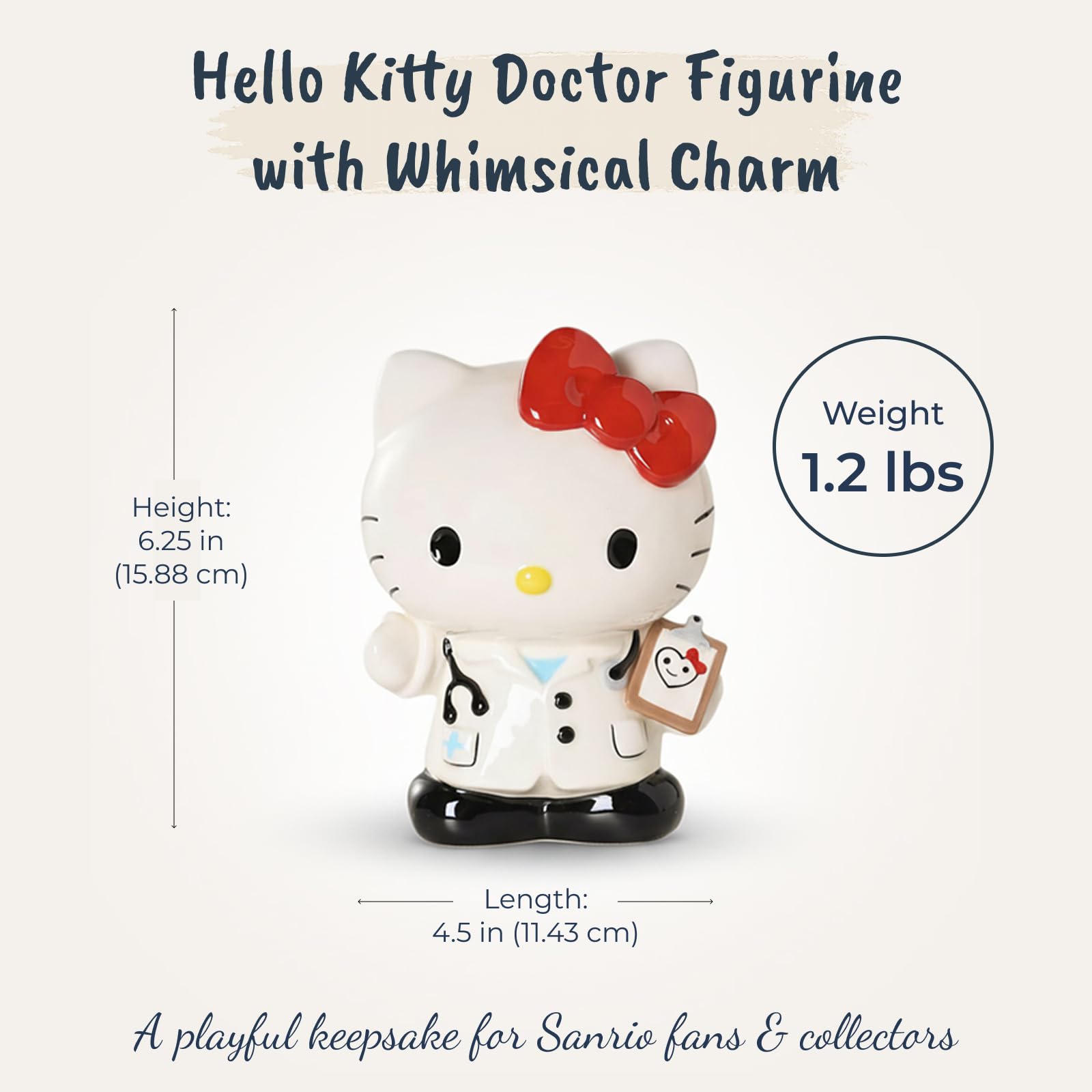 Amazon.co.jp: Blue Sky Clayworks ハローキティドクターフィギュア 長