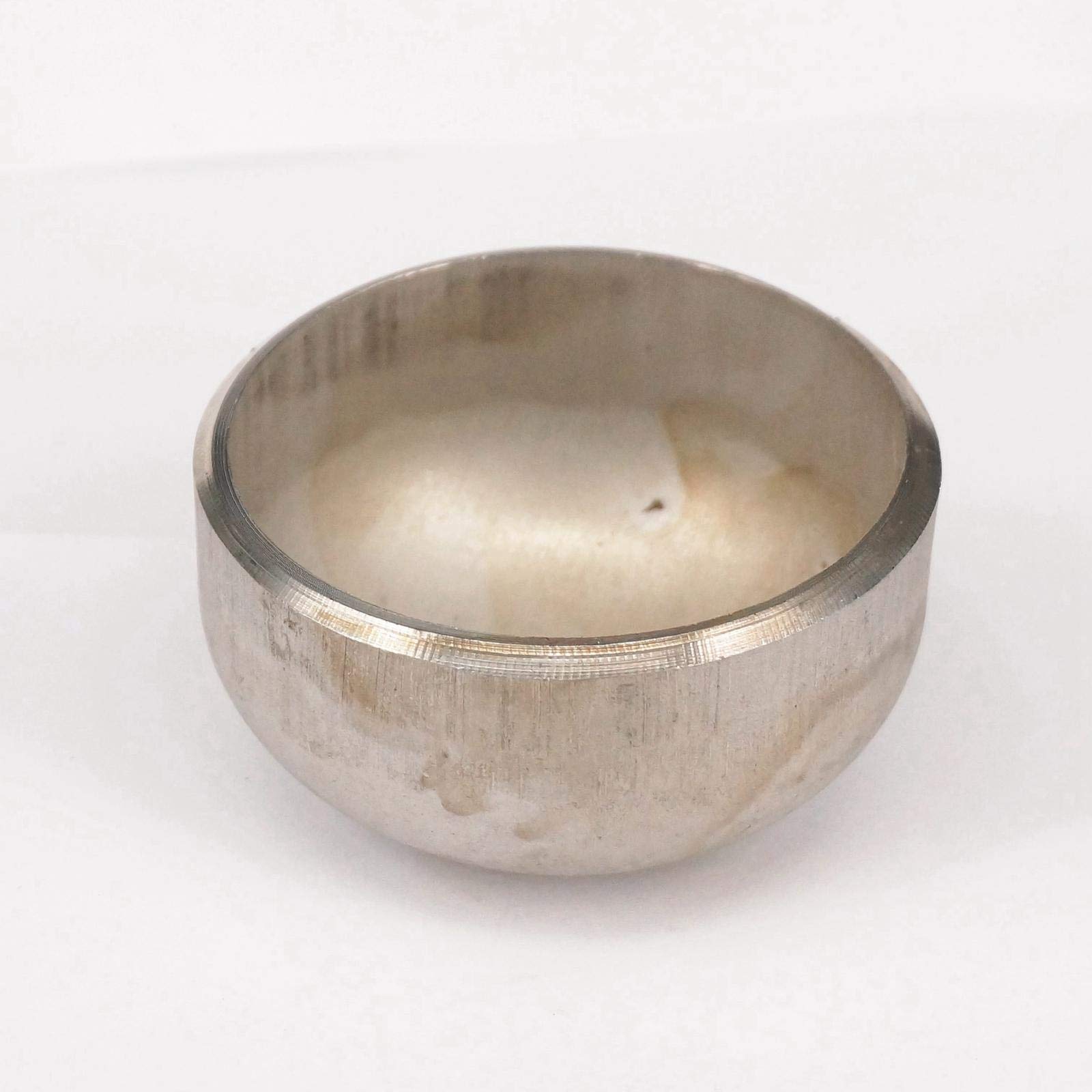 1pc O/D 32/34/48/60/57/63/76/89/102/108/133/140/159mm 304 Stainless Steel End Cap Welding Pipe Fitting Water Gas Oil BIANMTSW(108x3mm)