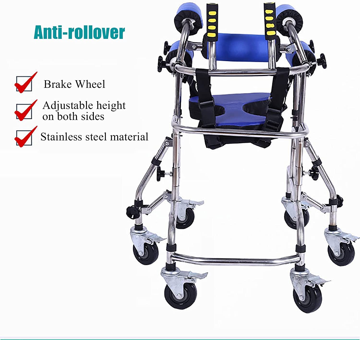 Andador para niños con parálisis cerebral. Andador para personas con parálisis cerebral. Andadores portátiles. Equipo auxiliar para personas con parálisis cerebral. Entrenamiento de rehabili