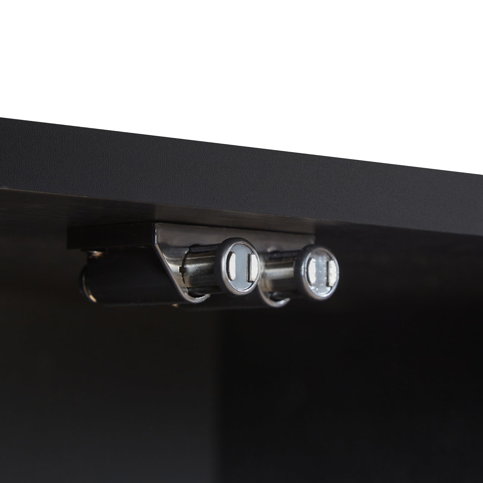 Vetrinetta in vetro con illuminazione LED e sensori intelligenti, vetrina a 4 livelli per collezioni, per soggiorno, camera da letto e ufficio, nero, 80 x 35 x 165 cm
