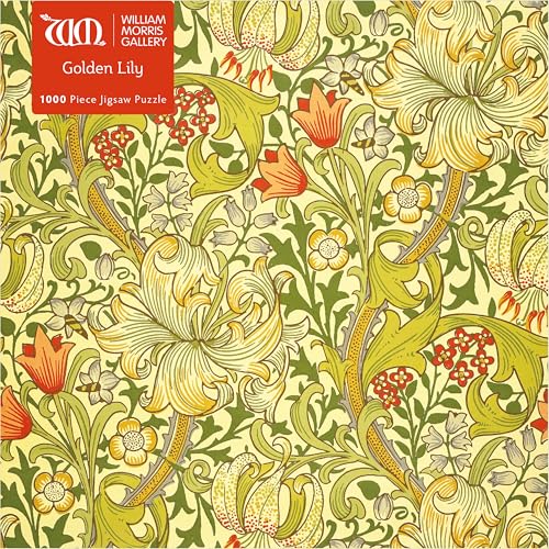 Puzzle de 1000 piezas para adultos William Morris Gallery: Golden Lily para amantes del arte