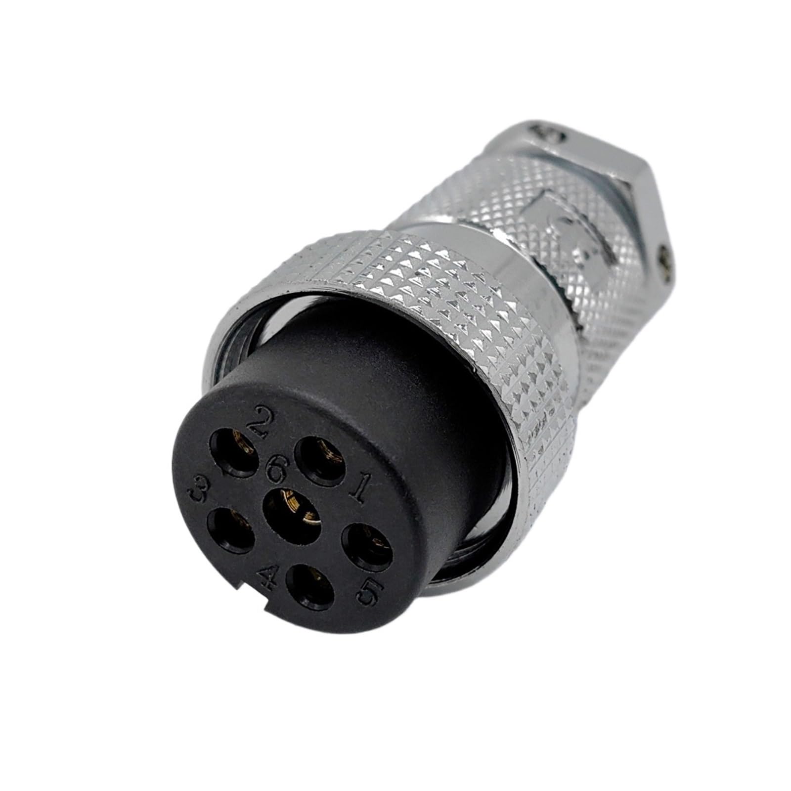 Conector de aviación NCS-256-P enchufe hembra de 6 orificios 10A 250V para reemplazo industrial