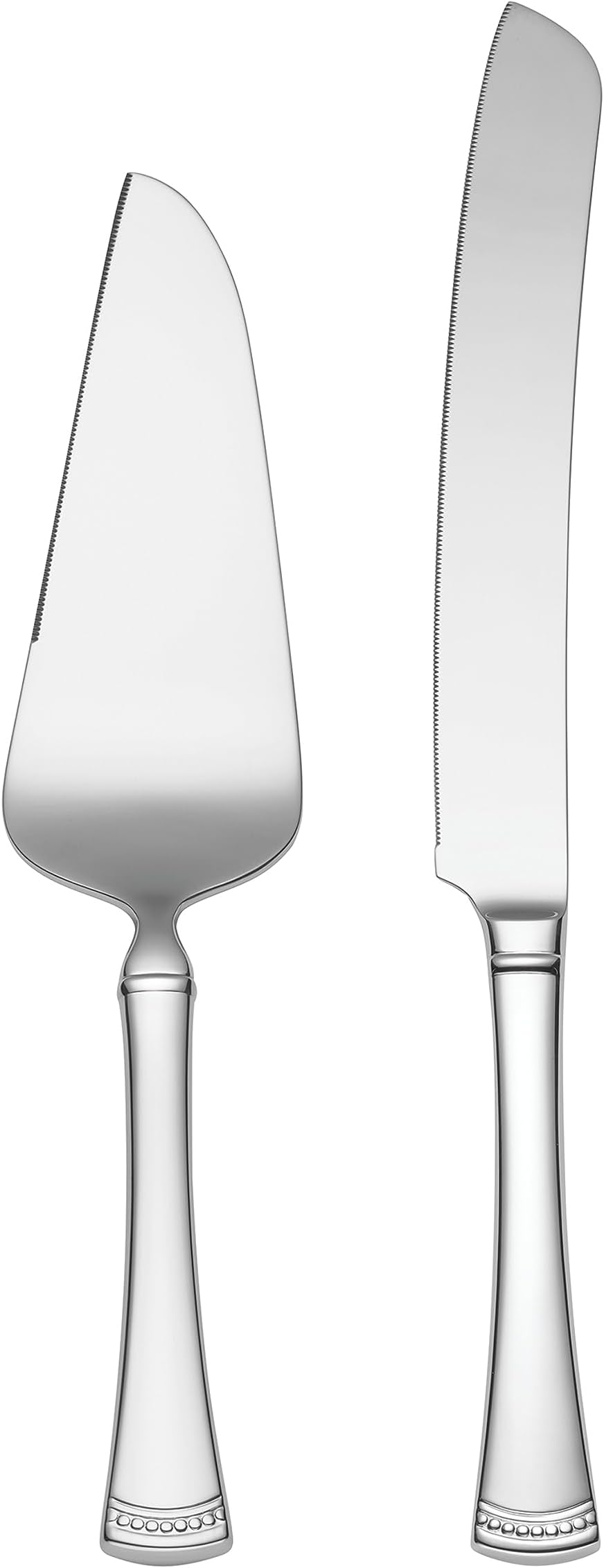 Portola 2-Piece Dessert Set, 2 Count, Metallic