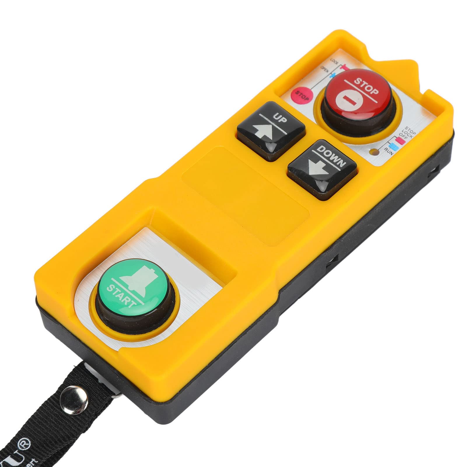 Telecomando Wireless per Gru, Telecomando Industriale, Controller Impermeabile Wireless, Guscio in ABS, Accessorio per Attrezzature Industriali, per Gru a Ponte, Paranchi