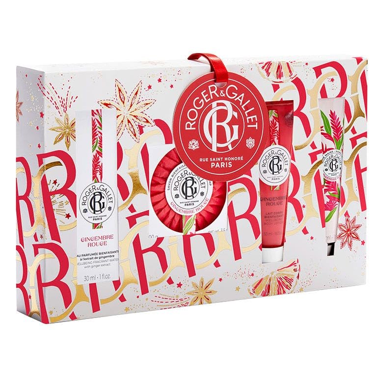 Roger & Gallet Zenzero Rosso Gift Set - Nuovo