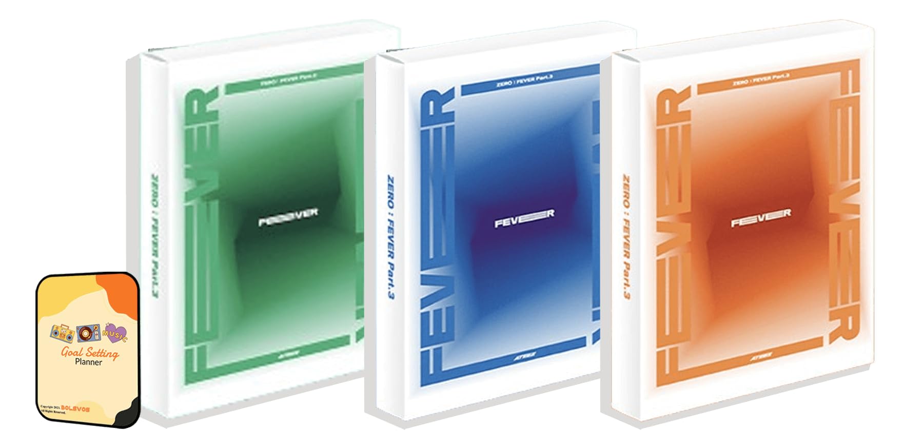 Amazon.com - ATEEZ Album - ZERO : FEVER Part.3 A+Z+DIARY 3