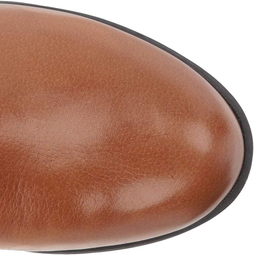 Naturalizer Womens Jessie Knee High Buckle Detail Riding Boots 7 Banana Bread Wc