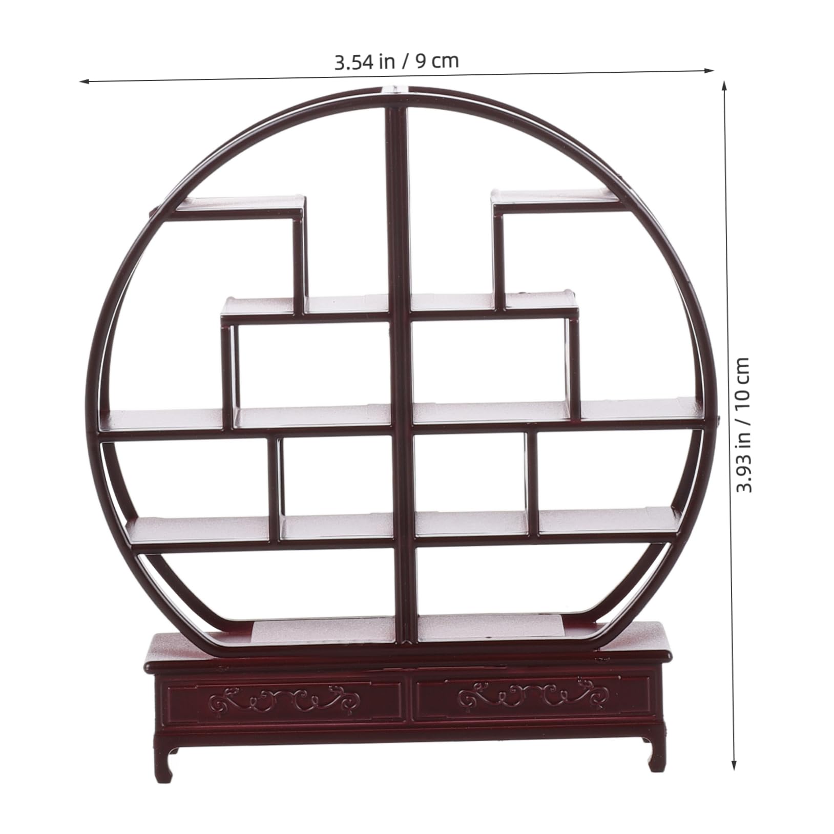 TOYANDONA 1 25 Scale Miniature Chinese Furniture Model Authentic Oriental Table Decoration for Diy Projects Sand Tray and Home Display - Image 2