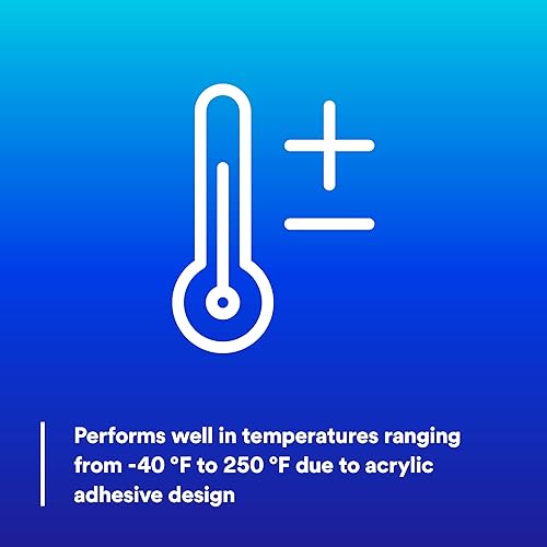 Miniatura 5 de 3M 70008915772 VentureTape - Cinta de aluminio para clima frío, 2 pulgadas, color blanco
