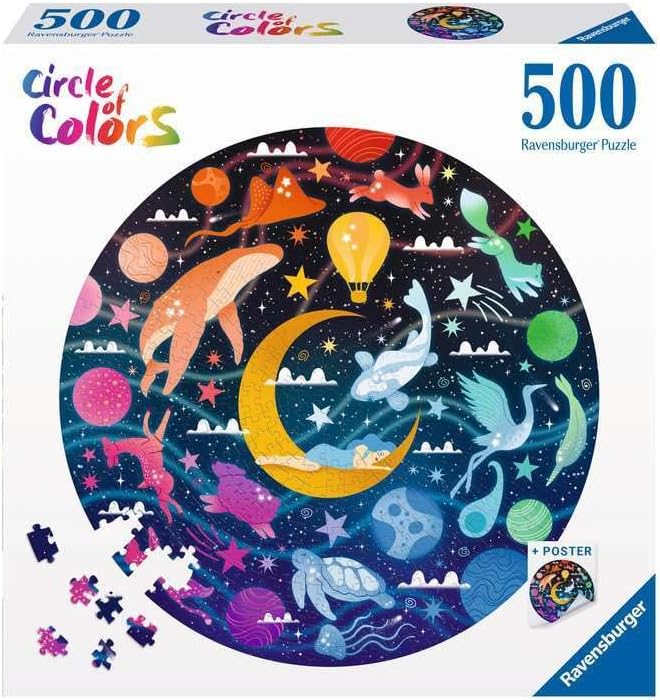 Puzzle da 500 Pezzi - Circle of Colors: Conchiglie