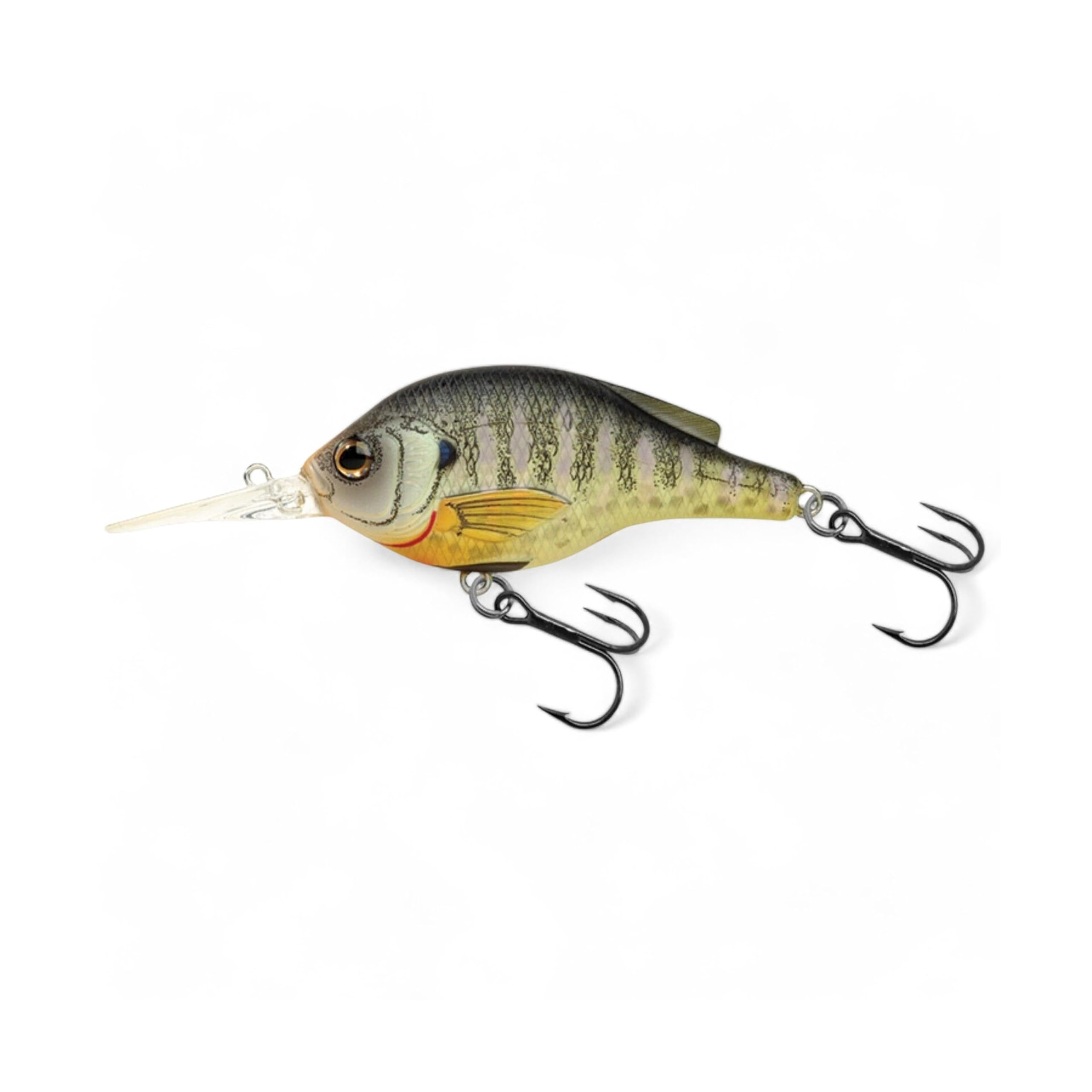 Bluegill Crankbait 1/2Oz Medium Dive 1/2Oz Natural Matte Fishing Lures Bass Jigging Bait Jig Lure Weedless Soft Plastic Swimbait Accessories Freshwater