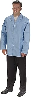 CONDOR 4TWA7 Lab Jacket, Mens, Light Blue, 2XL