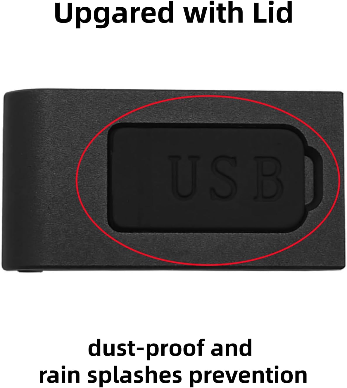 Replacement Side Door USB Cover for Gopro Hero 4K, Aluminium Alloy Dustproof Pass Through Battery Cover Lid with Type-C Charging Port Repair Part Camera Accessories Suitable for Hero 4K (2024)