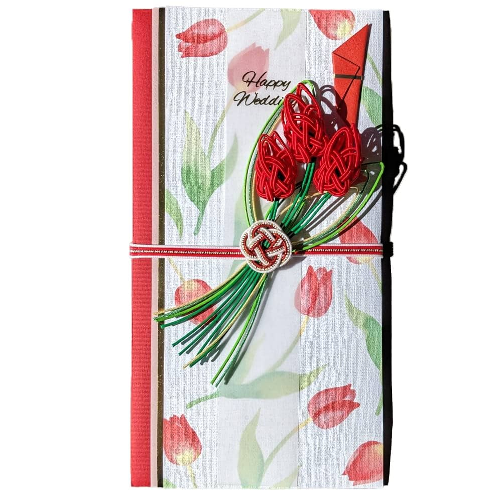 Amazon.co.jp: Z and Kay Flower Mizuhiki Festival Bag (Tulip