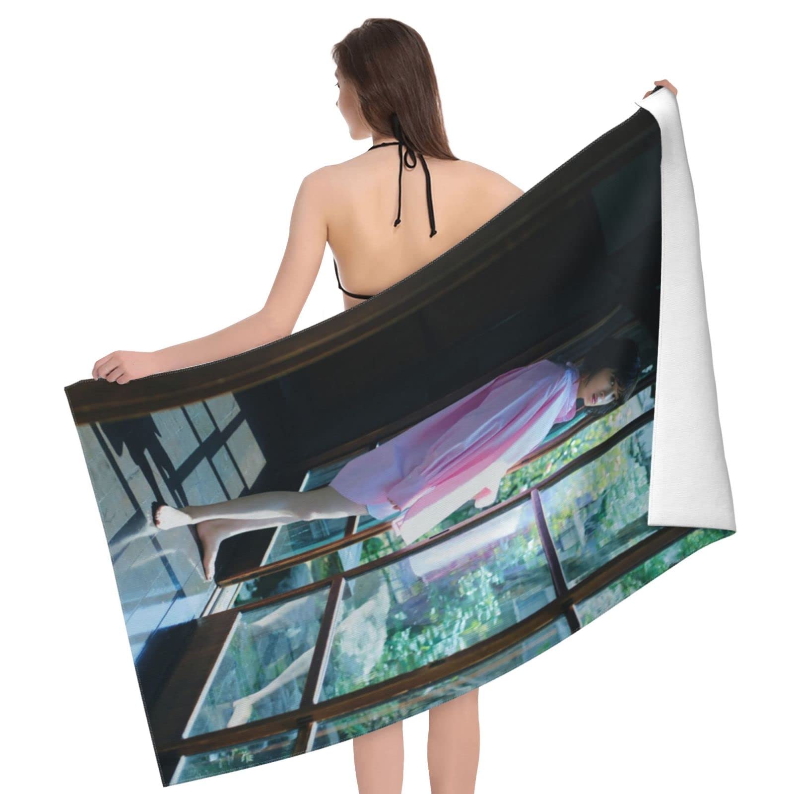 Amazon｜広瀬すず バスタオル ビーチタオル タオル スポーツ