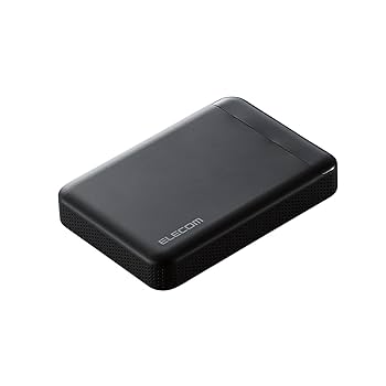 ELECOM 外付けHDD ELP-GTV020UBK 2TB エレコム TV向け外付けハードディスク - ELP-GTV020UBK