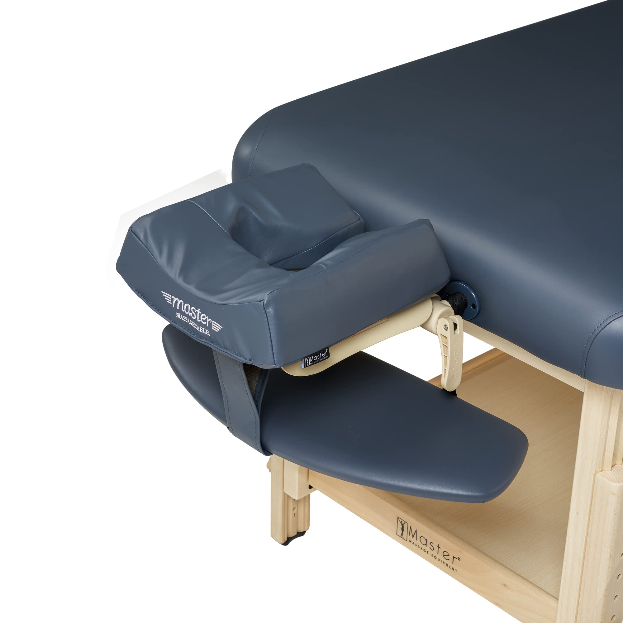 Master Massage Laguna Comfort Massagetisch aus Holz, stationärer Massagetisch, Wellnesstisch, höhenverstellbar, flach, Physiotherapie-Bett, medizinisch, klinische Behandlung, Schlafzimmer,