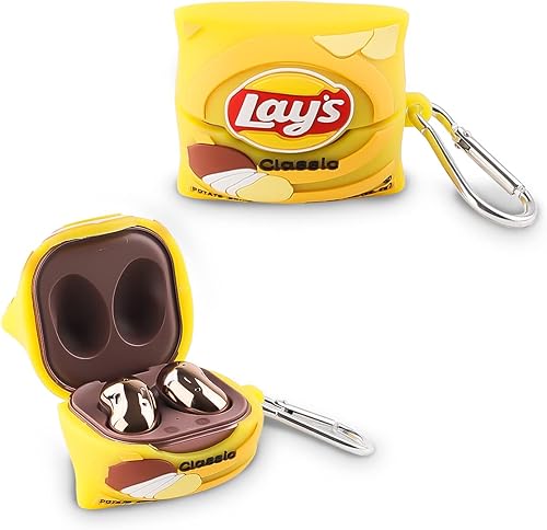 BGAANM Funda de silicona con llavero para Samsung Galaxy Buds2 Pro  Buds2  Buds Pro  Buds Live