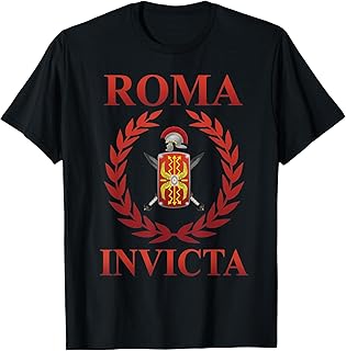 Agema Apparel Legionnaire Roma Invicta Ancient Roman Legionary T-Shirt