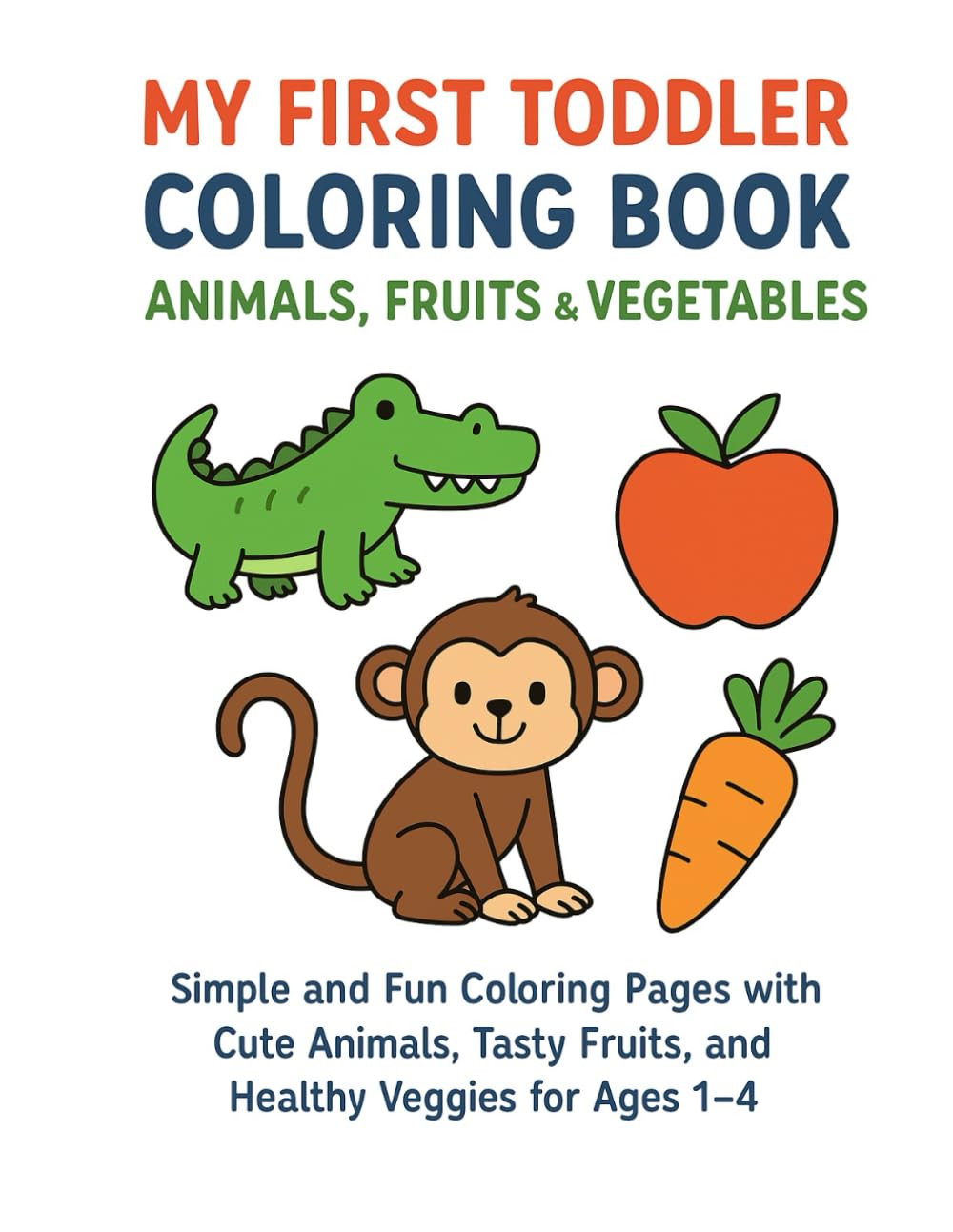 My First Toddler Coloring book