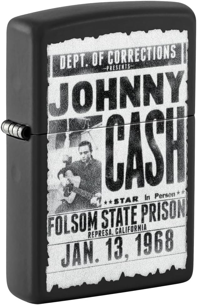 Encendedor Zippo personalizado negro mate con grabado miniatura 1