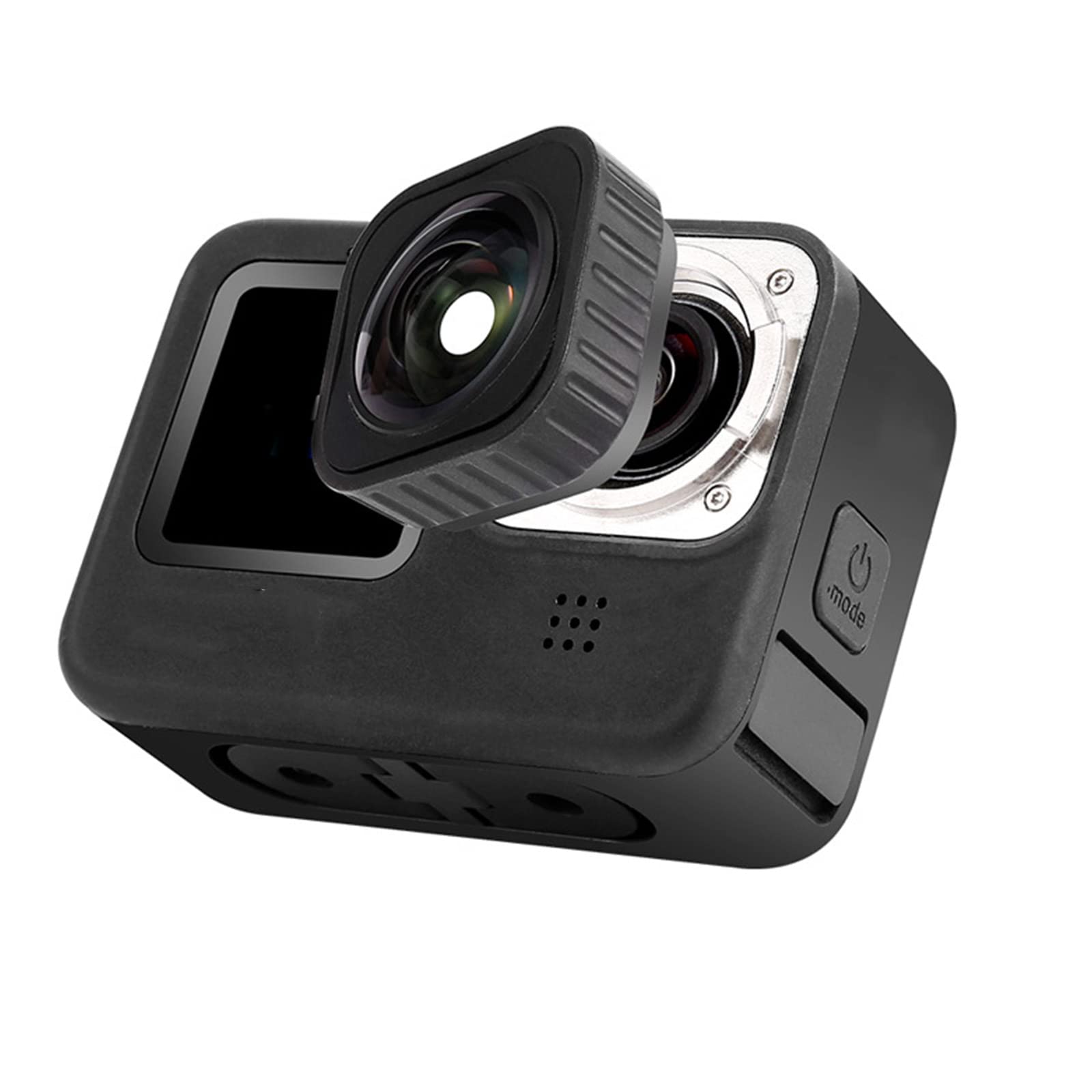 Objectif Grand Angle Max Lens Mod Pour GoPro HERO12, 11, 10, 9 - Champ De Vision 155°, Résistant à L'eau 5m - 4