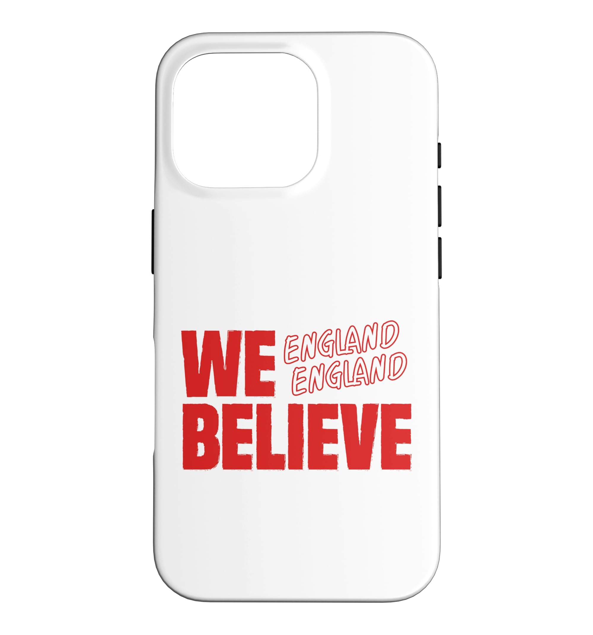 England We Believe World Cup Football Case for iPhone 16 Pro