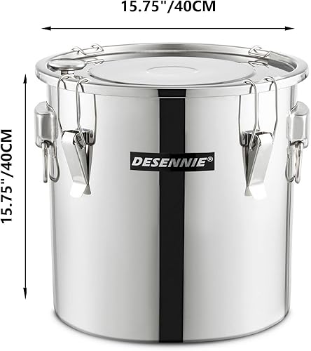 Miniatura 2 de Shine Still - Destilador de alcohol, kit de destilería de cerveza casera de 13.2 galones con olla de acero inoxidable y bomba de agua de barril de